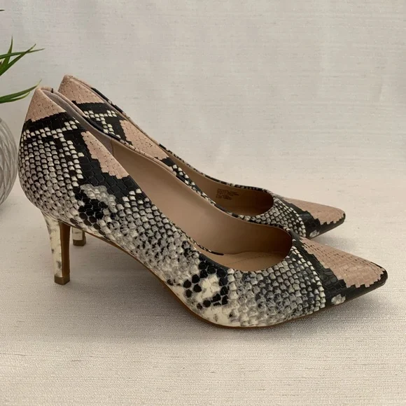Alfani Shoes Alfani Jeules Snake Print Faux Leather Stepoflex